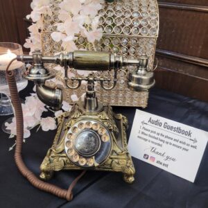 Vintage Audio Guest Book